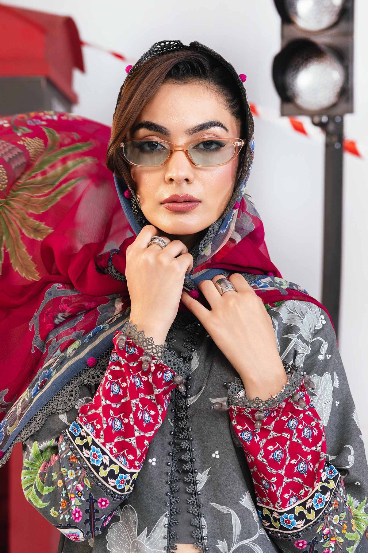 Maria B | Winter Basics 25 | MB-CUS25-1106A by Maria B - Designer Dress - Type : Ladies Clothes - Available at Libayah - 100% Original 