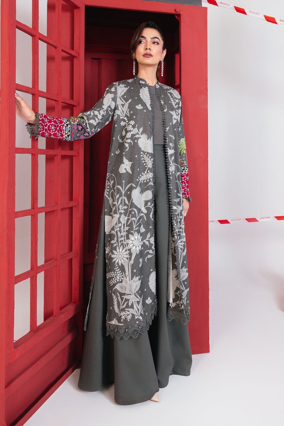Maria B | Winter Basics 25 | MB-CUS25-1106A by Maria B - Designer Dress - Type : Ladies Clothes - Available at Libayah - 100% Original 