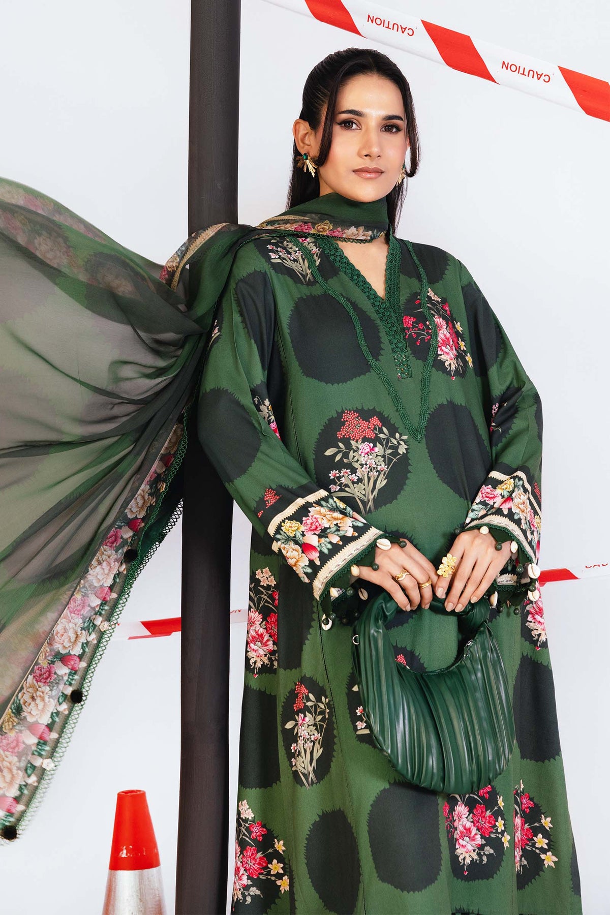 Maria B | Winter Basics 25 |MB-CUS25-1107A by Maria B - Designer Dress - Type : Ladies Clothes - Available at Libayah - 100% Original 