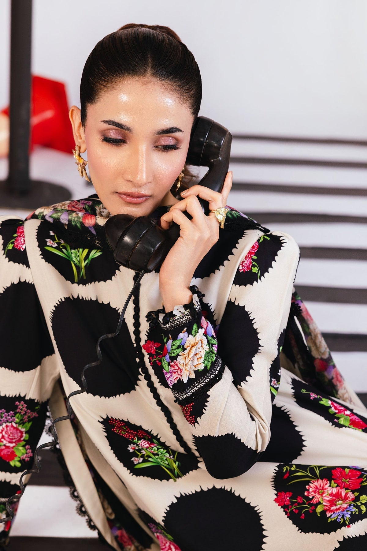 Maria B | Winter Basics 25 | MB-CUS25-1107B by Maria B - Designer Dress - Type : Ladies Clothes - Available at Libayah - 100% Original 