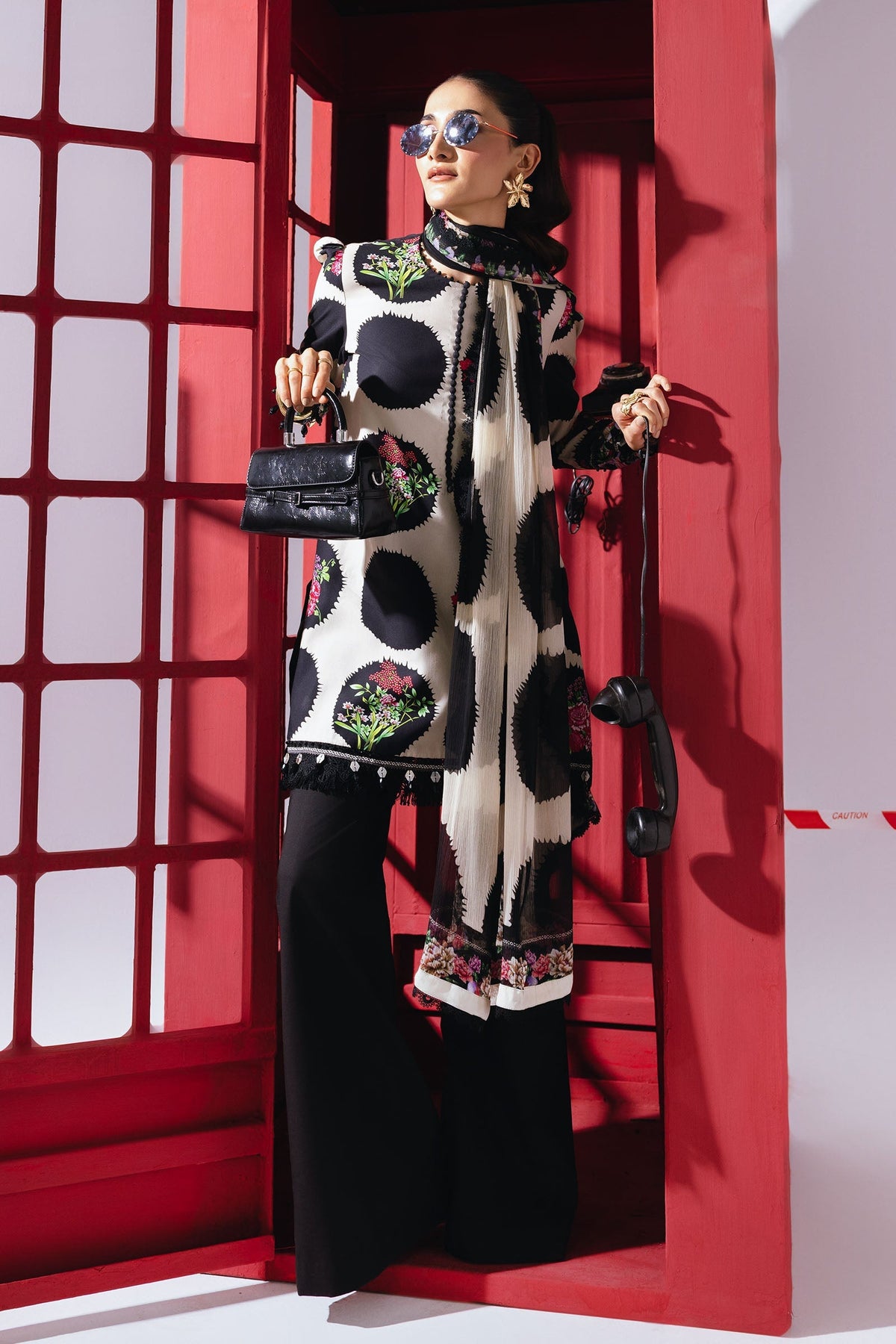 Maria B | Winter Basics 25 | MB-CUS25-1107B by Maria B - Designer Dress - Type : Ladies Clothes - Available at Libayah - 100% Original 