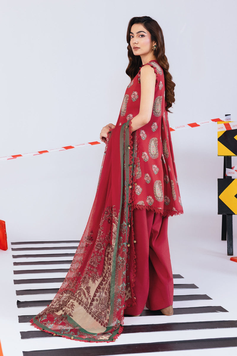 Maria B | Winter Basics 25 |MB-CUS25-1110A by Maria B - Designer Dress - Type : Ladies Clothes - Available at Libayah - 100% Original 