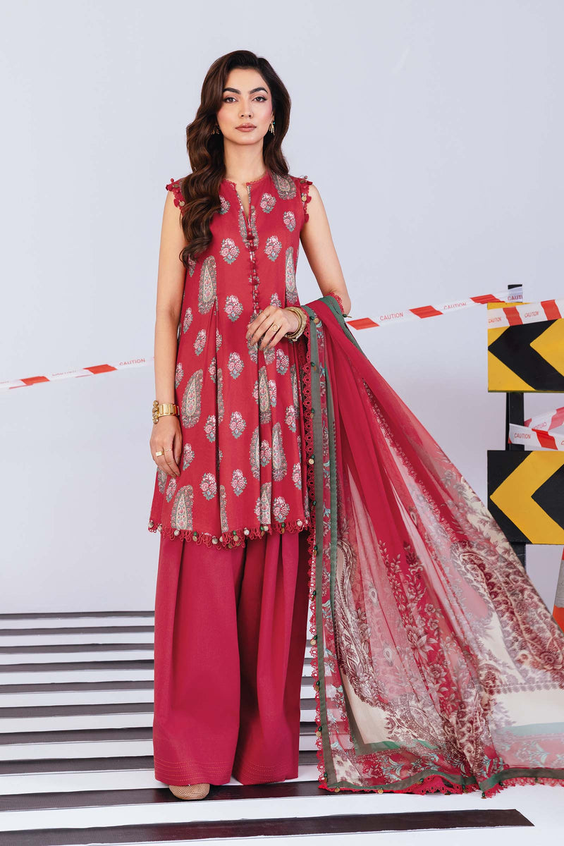 Maria B | Winter Basics 25 |MB-CUS25-1110A by Maria B - Designer Dress - Type : Ladies Clothes - Available at Libayah - 100% Original 