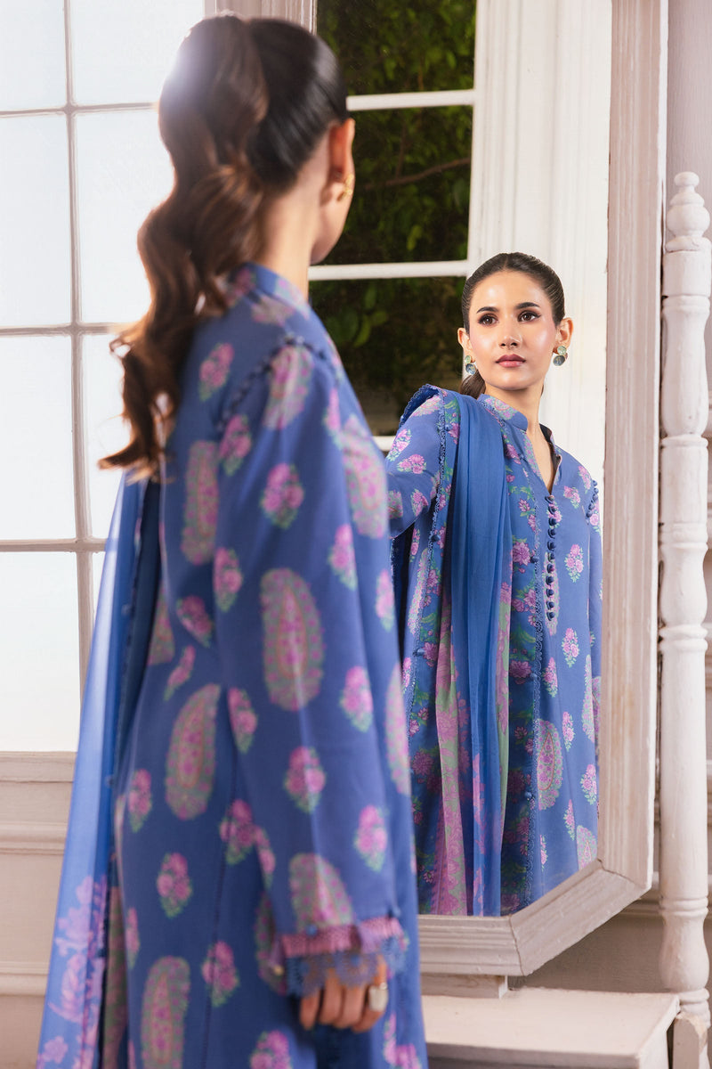 Maria B | Winter Basics 25 | MB-CUS25-1110B by Maria B - Designer Dress - Type : Ladies Clothes - Available at Libayah - 100% Original 