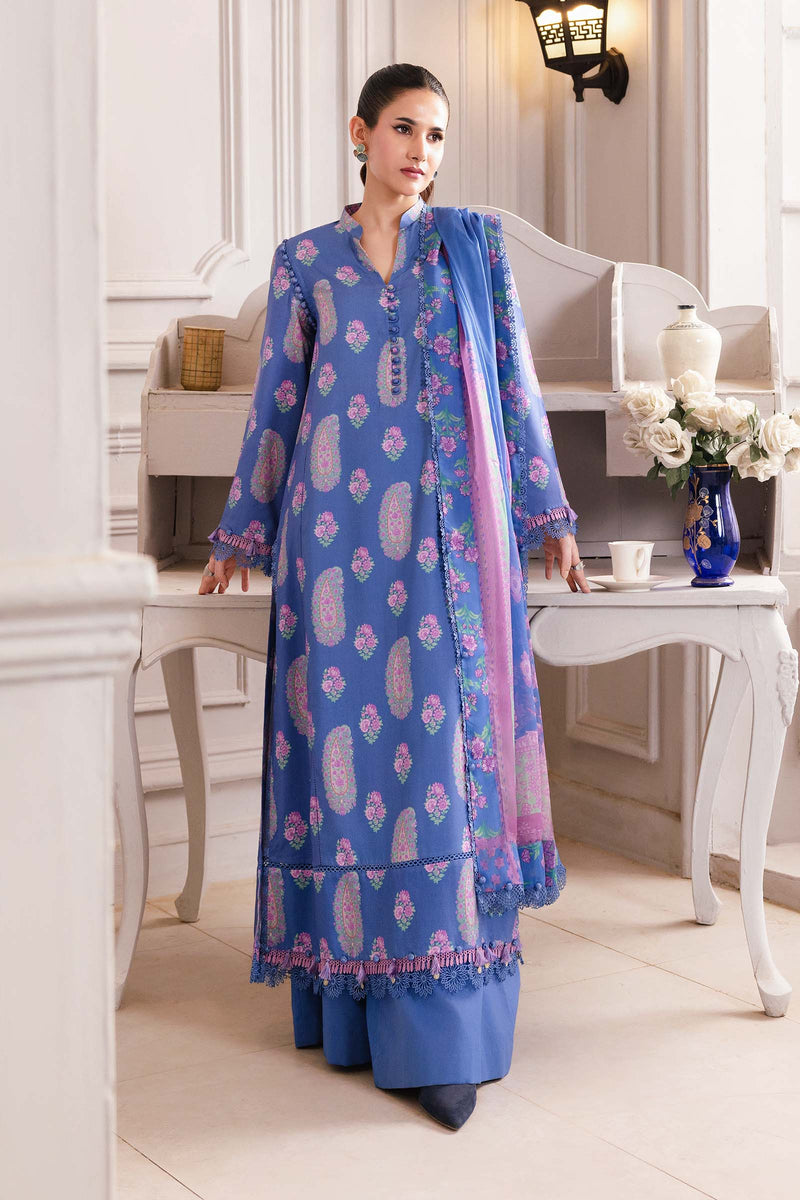 Maria B | Winter Basics 25 | MB-CUS25-1110B by Maria B - Designer Dress - Type : Ladies Clothes - Available at Libayah - 100% Original 