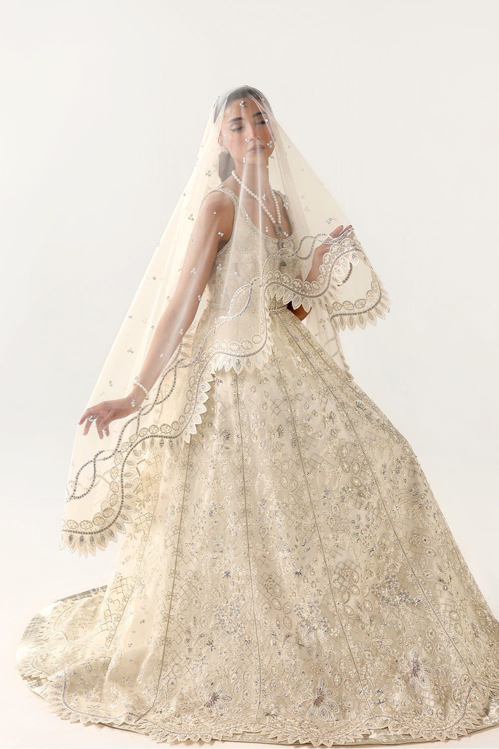 Saira Rizwan | Silk Luxe 26 | FARAH- SRLSP-26-07 by Saira Rizwan - Designer Dress  - Type : Ladies Clothes - Available at Libayah - 100% Original 