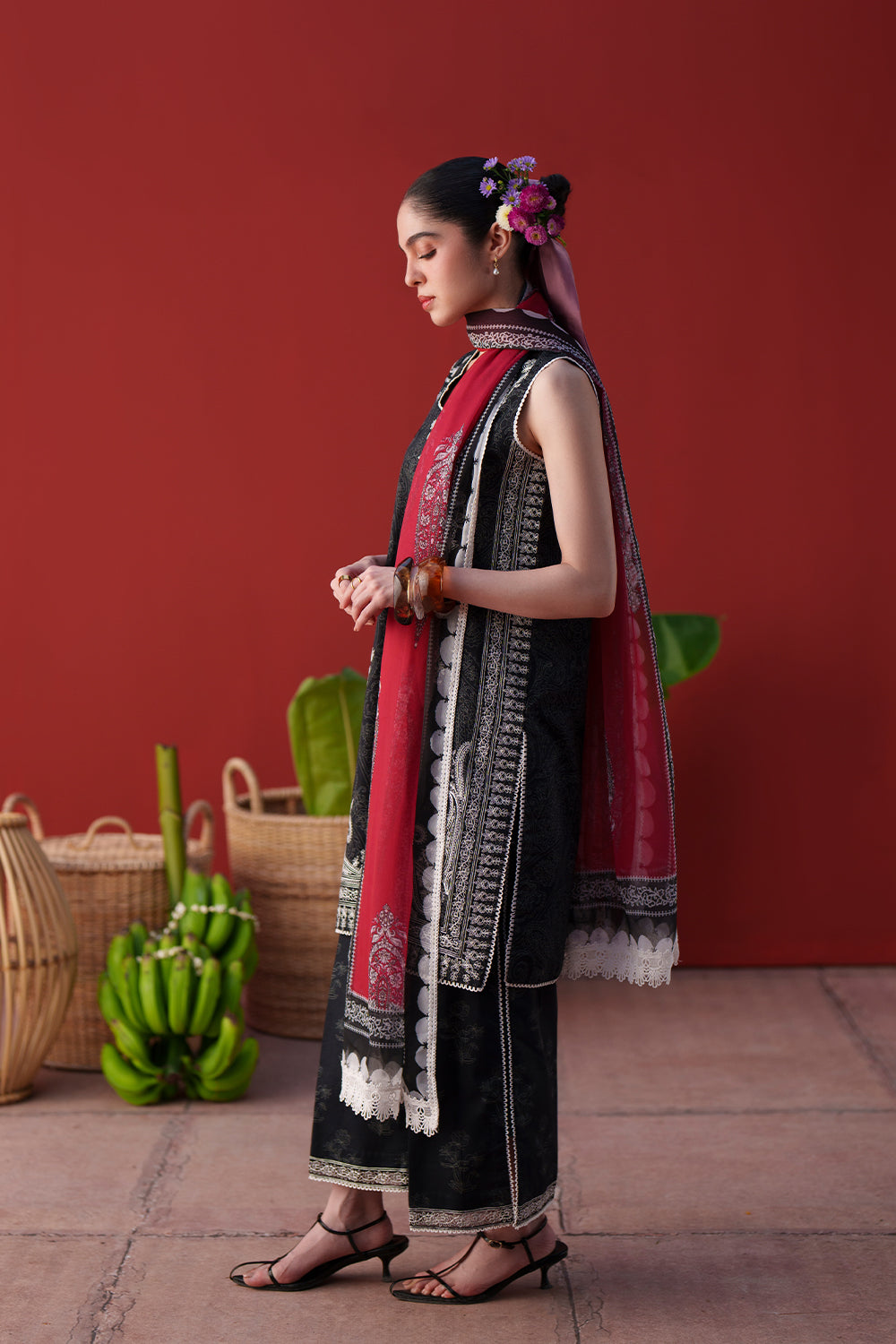 Saira Rizwan | Laanem SS 26 | NERAYA-B-SRL26-07 by Saira Rizwan - Designer Dress  - Type : Ladies Clothes - Available at Libayah - 100% Original 