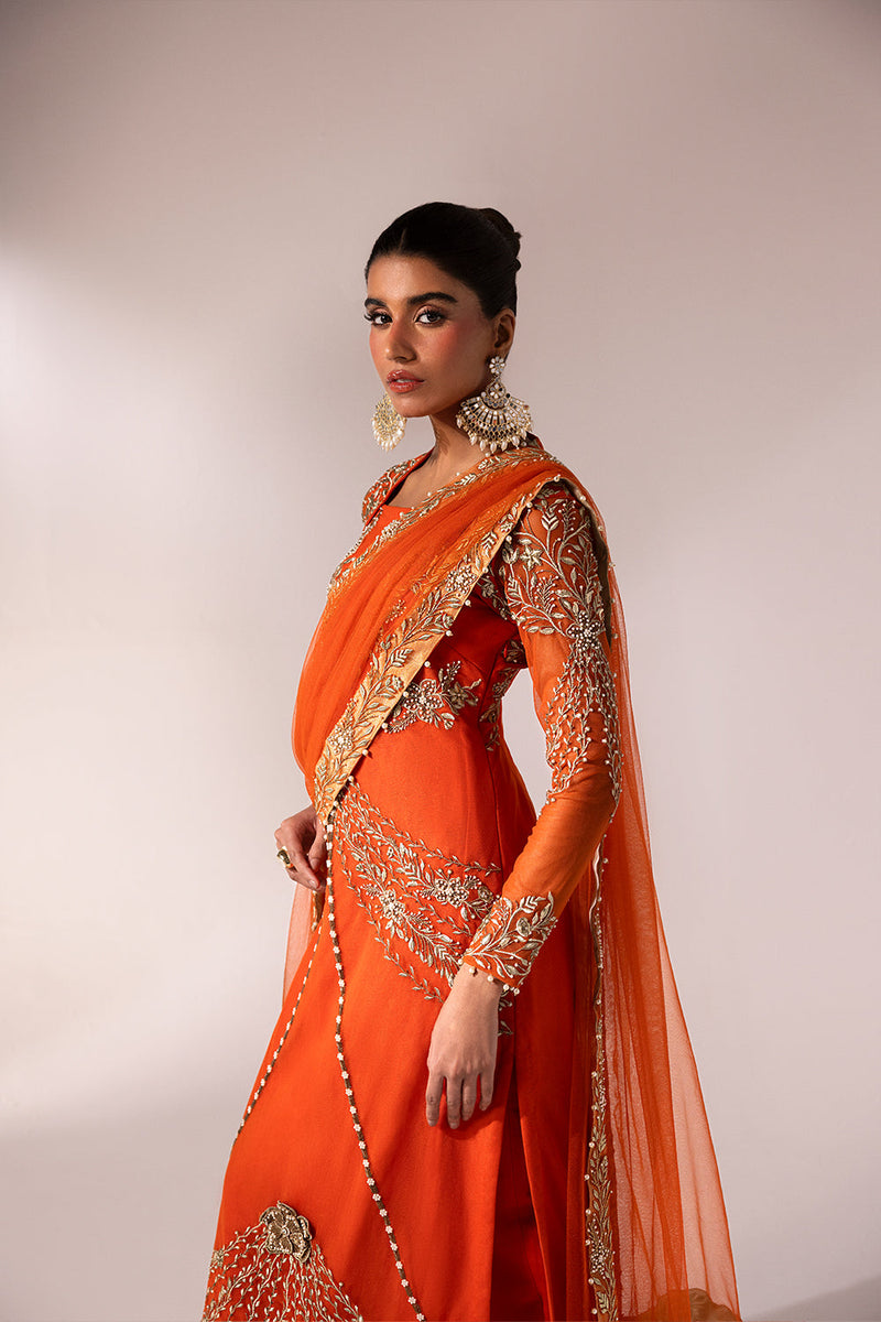 Caia | Regine Luxury Formal 23 | TANGERINE by Caia - Designer Dress - Type: Ladies Clothes - Available at Libayah - 100% Original