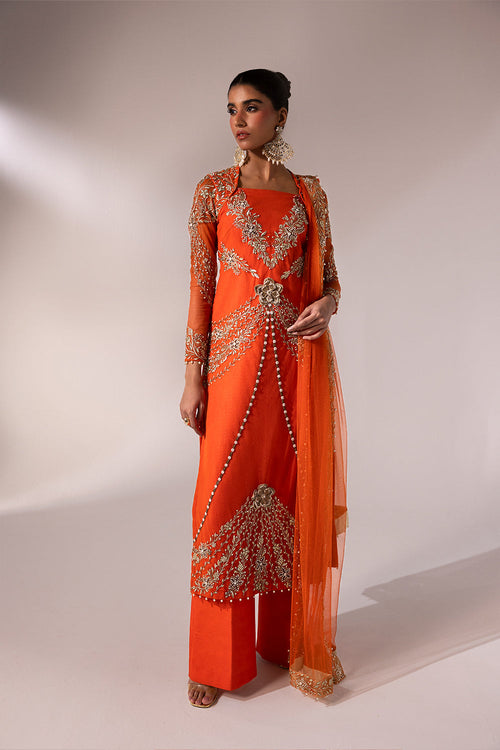Caia | Regine Luxury Formal 23 | TANGERINE by Caia - Designer Dress - Type: Ladies Clothes - Available at Libayah - 100% Original