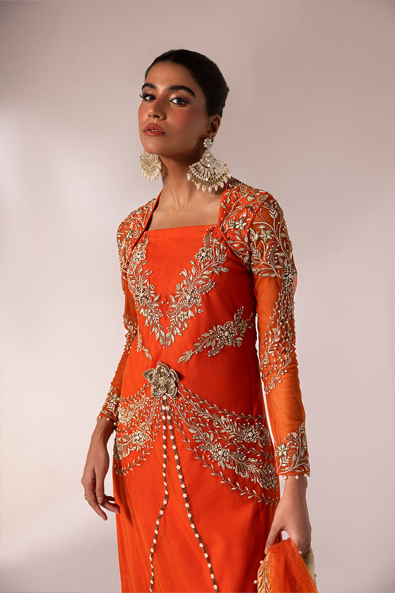 Caia | Regine Luxury Formal 23 | TANGERINE by Caia - Designer Dress - Type: Ladies Clothes - Available at Libayah - 100% Original