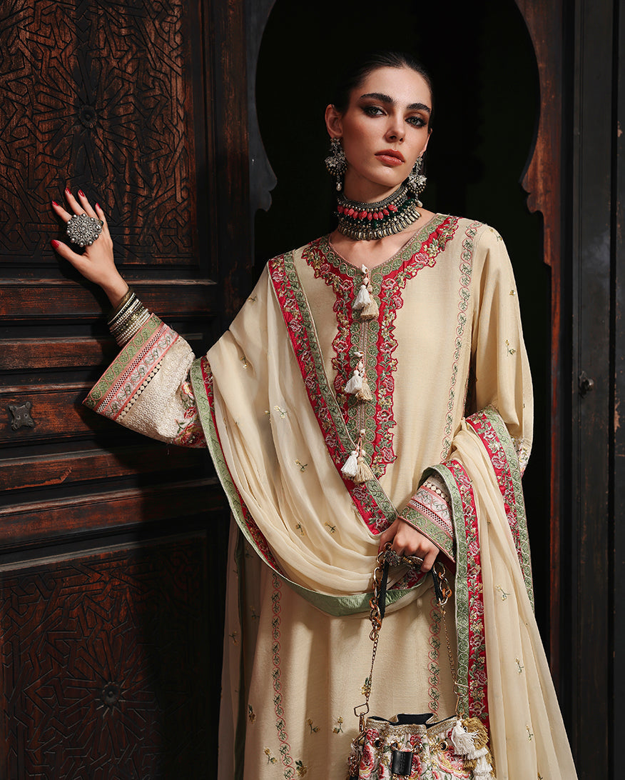 Mushq | Nuvera Rawsilk | Cardinal Gem by Mushq - Designer Dress  - Type : Ladies Clothes - Available at Libayah - 100% Original 