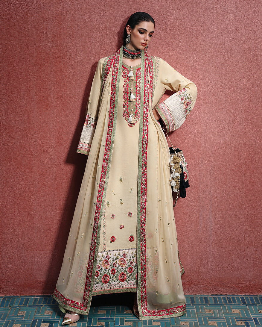 Mushq | Nuvera Rawsilk | Cardinal Gem by Mushq - Designer Dress  - Type : Ladies Clothes - Available at Libayah - 100% Original 