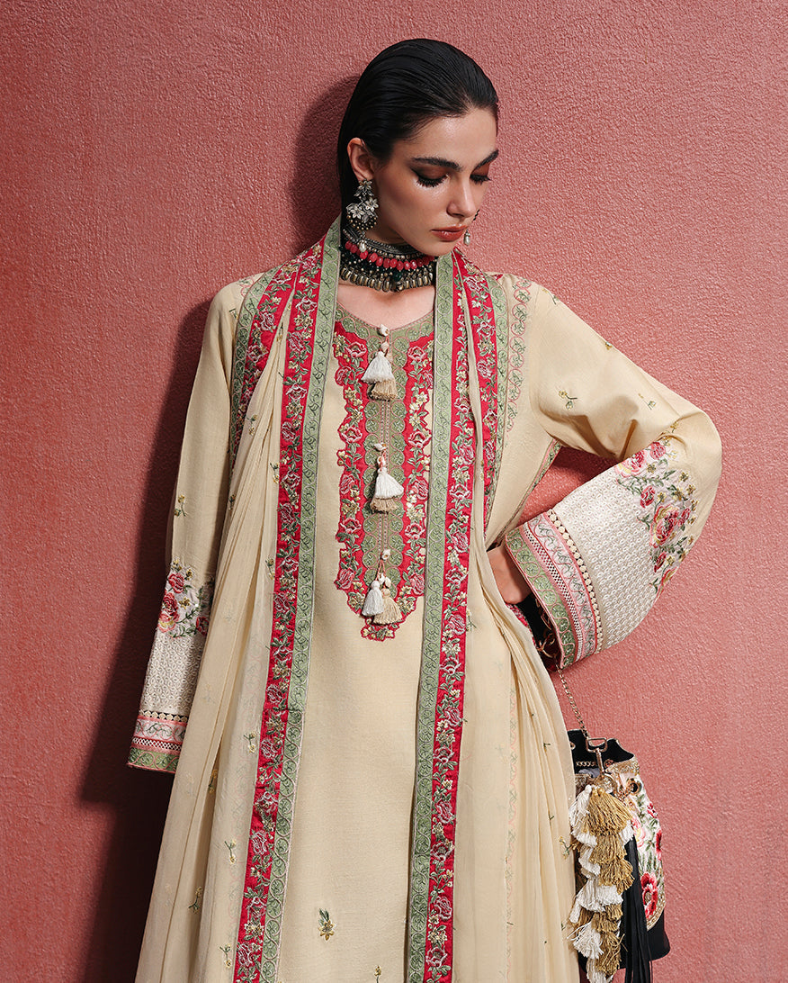 Mushq | Nuvera Rawsilk | Cardinal Gem by Mushq - Designer Dress  - Type : Ladies Clothes - Available at Libayah - 100% Original 