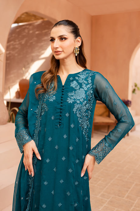 Azure | Ensembles Embroidered Formals | Caribbean Charm by Azure - Designer Dress - Type: Ladies Clothes - Available at Libayah - 100% Original