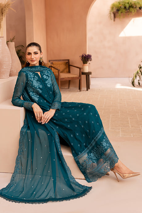 Azure | Ensembles Embroidered Formals | Caribbean Charm by Azure - Designer Dress - Type: Ladies Clothes - Available at Libayah - 100% Original