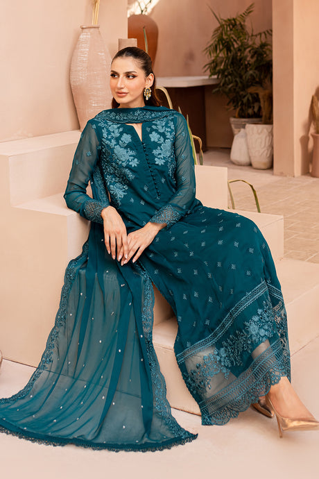Azure | Ensembles Embroidered Formals | Caribbean Charm by Azure - Designer Dress - Type: Ladies Clothes - Available at Libayah - 100% Original