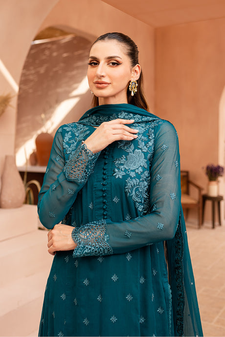 Azure | Ensembles Embroidered Formals | Caribbean Charm by Azure - Designer Dress - Type: Ladies Clothes - Available at Libayah - 100% Original