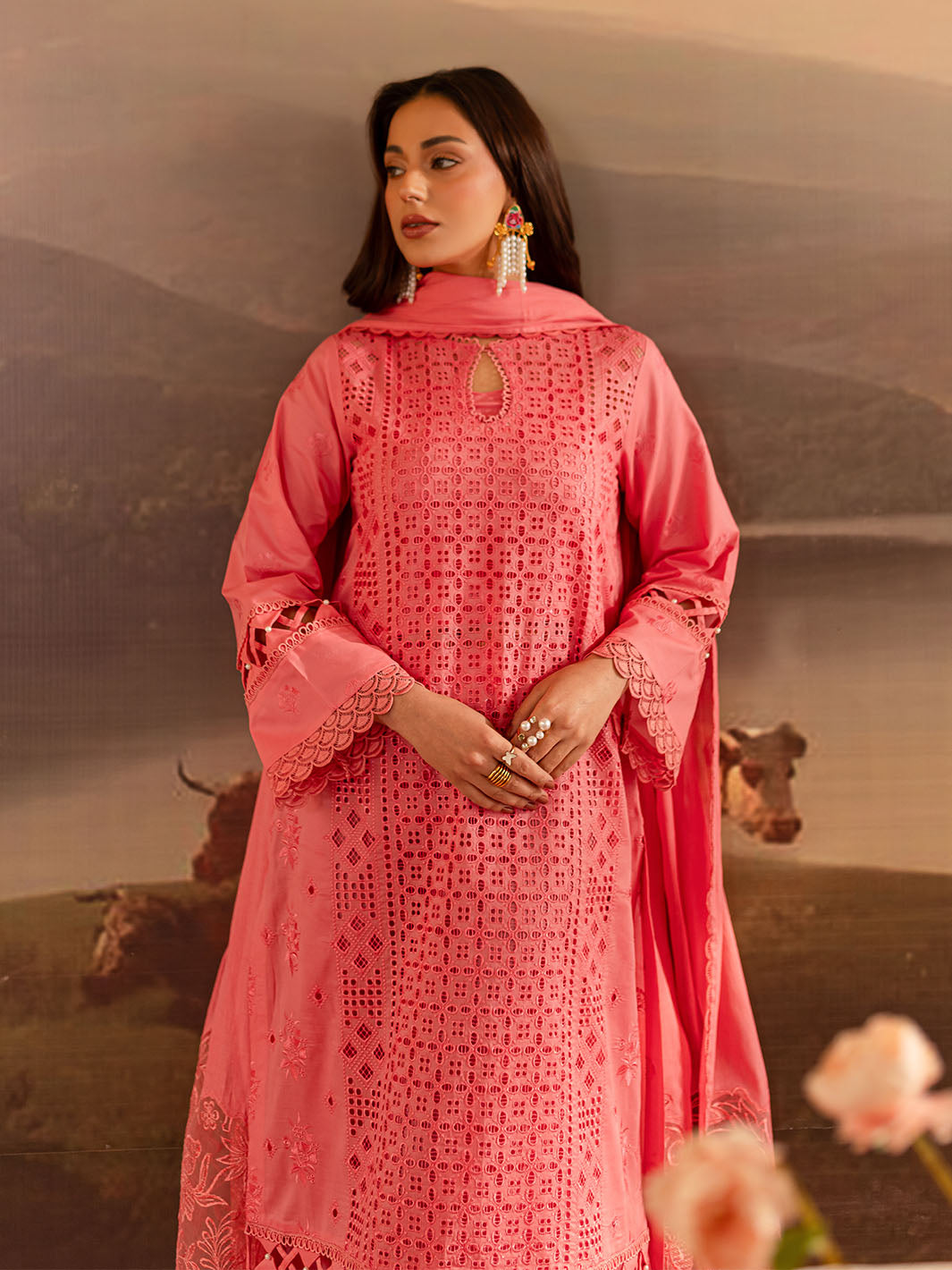 Mahnur | Twilight Luxury Lawn 25 | CARISEA by Mahnur - Designer Dress - Type: Ladies Clothes - Available at Libayah - 100% Original