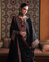 Mushq | Nuvera Rawsilk | Carmine Jewel by Mushq - Designer Dress  - Type : Ladies Clothes - Available at Libayah - 100% Original 