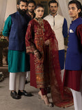 Mahnur | Mahrukh Luxury Lawn 24 | CARNATION by Mahnur - Designer Dress - Type: Ladies Clothes - Available at Libayah - 100% Original