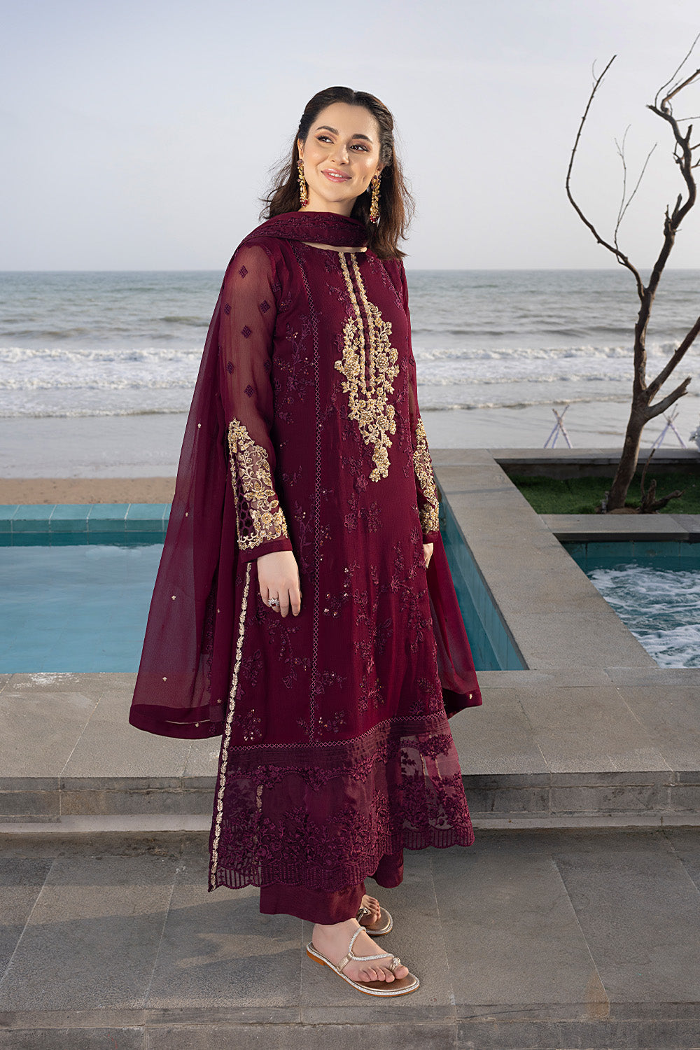 Azure | Luxe Formals | Carnelian by Azure - Designer Dress - Type: Ladies Clothes - Available at Libayah - 100% Original