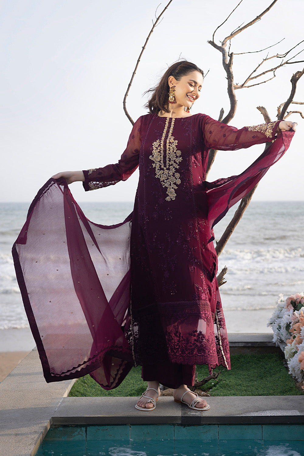 Azure | Luxe Formals | Carnelian by Azure - Designer Dress - Type: Ladies Clothes - Available at Libayah - 100% Original