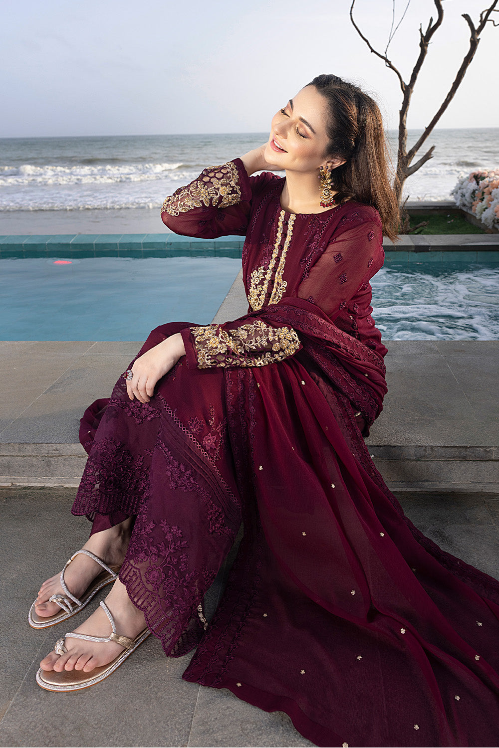 Azure | Luxe Formals | Carnelian by Azure - Designer Dress - Type: Ladies Clothes - Available at Libayah - 100% Original