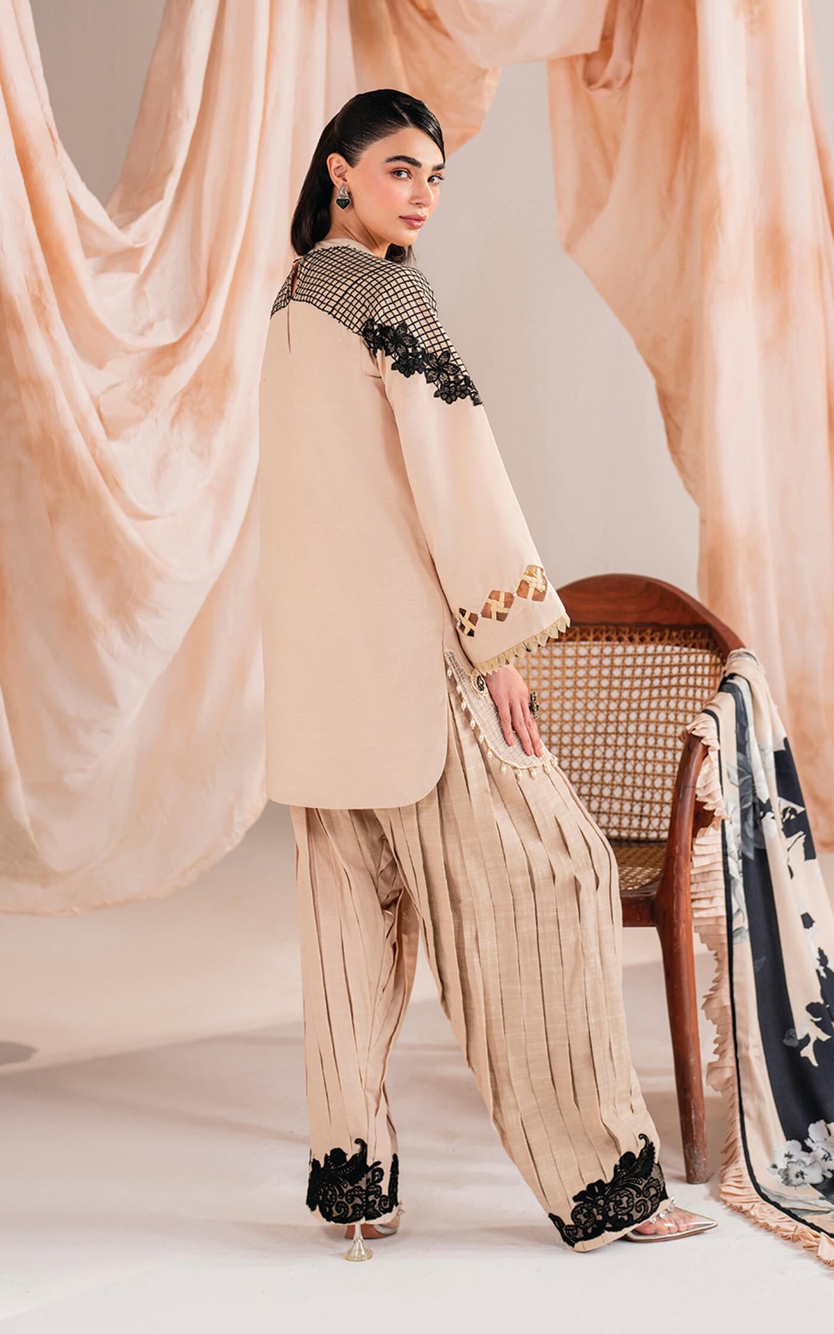 Asifa and Nabeel | Winter Meraki 24 | Cascade-MW-13 by Asifa and Nabeel - Designer Dress - Type: Ladies Clothes - Available at Libayah - 100% Original