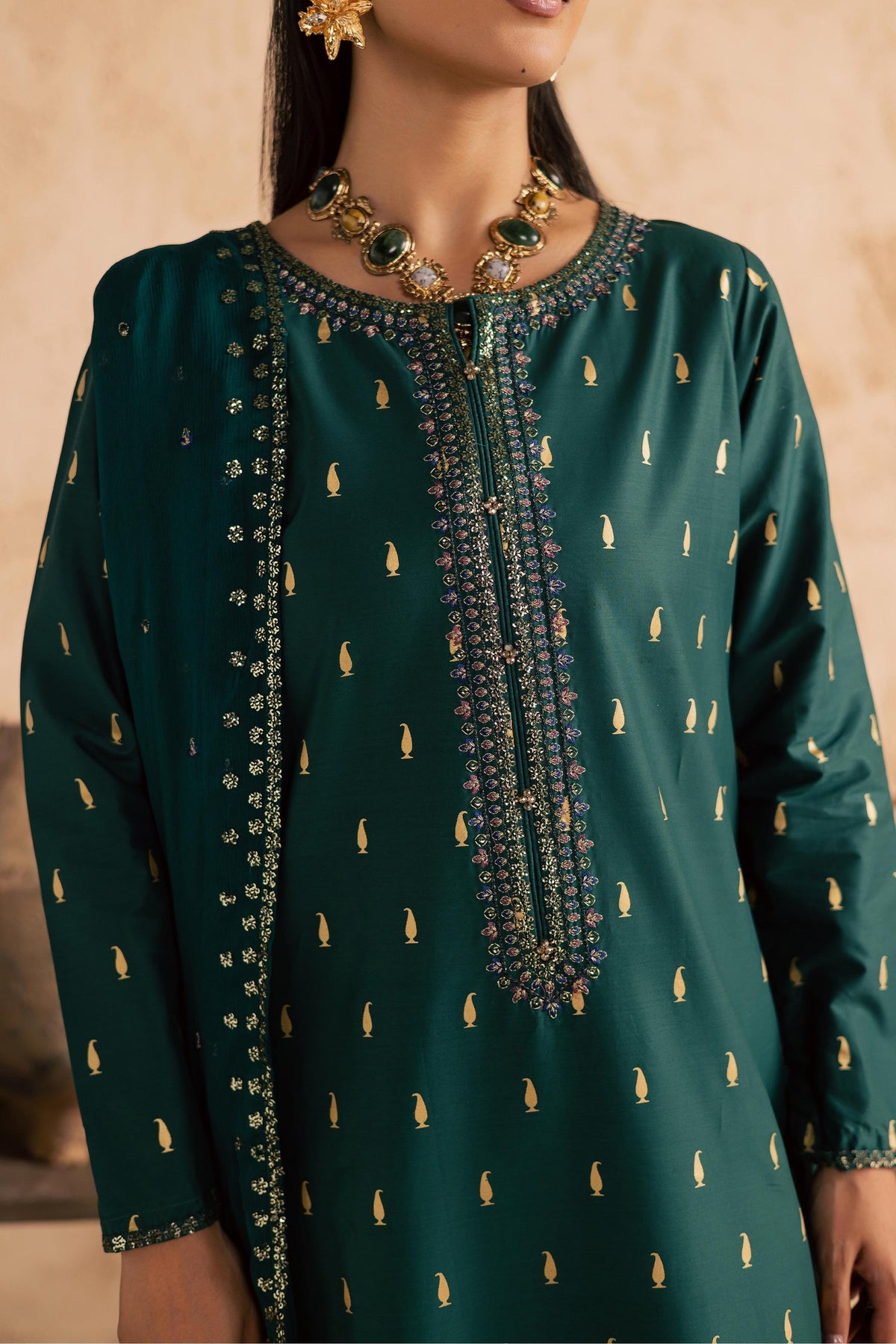 Batik | Festive Eid 26 | Caspien - by Libayah - Registered Vendor of : Batik - 100% Original Designer Dress