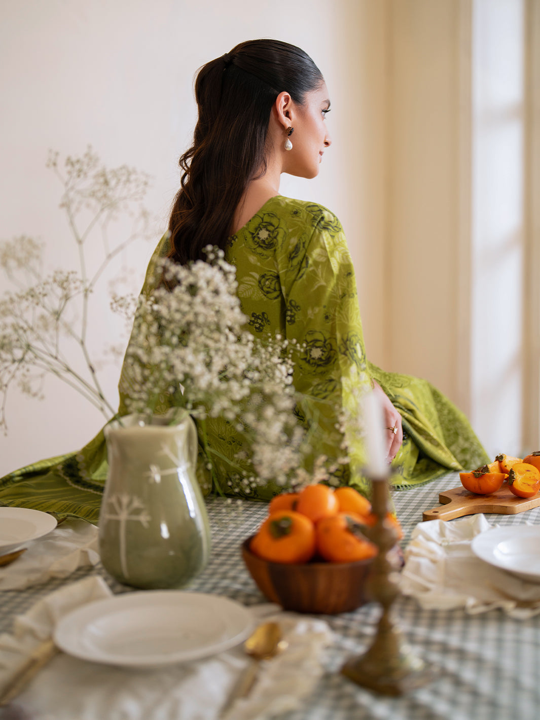 Mahnur | Leila Winter 24 |  Cedar by Mahnur - Designer Dress - Type: Ladies Clothes - Available at Libayah - 100% Original