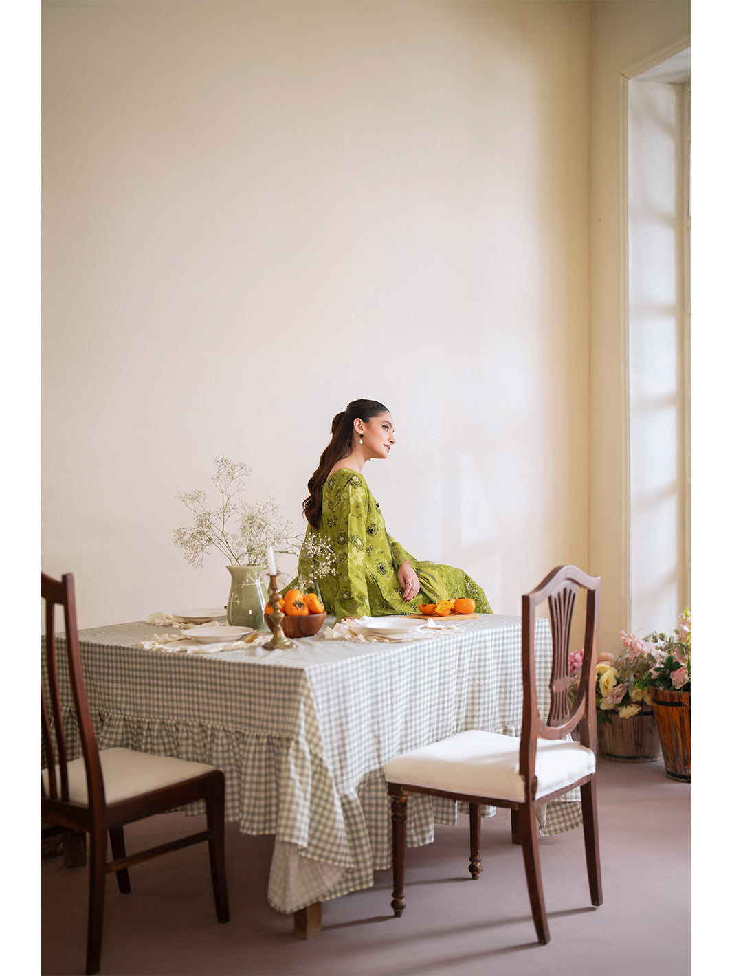 Mahnur | Leila Winter 24 |  Cedar by Mahnur - Designer Dress - Type: Ladies Clothes - Available at Libayah - 100% Original