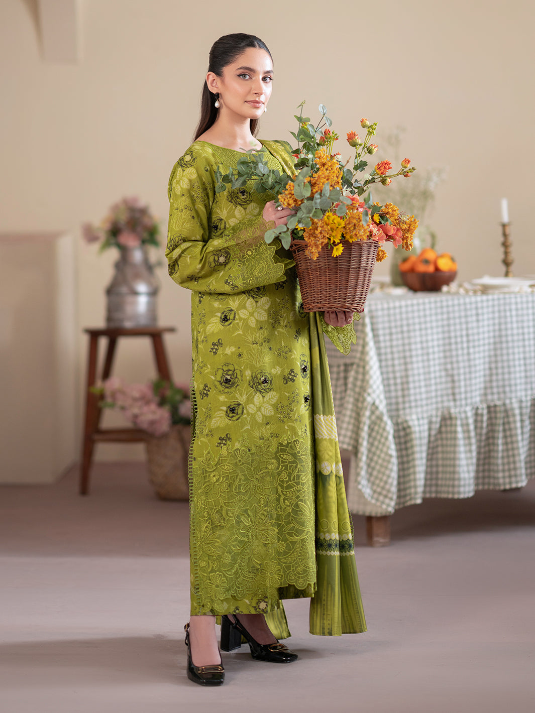 Mahnur | Leila Winter 24 |  Cedar by Mahnur - Designer Dress - Type: Ladies Clothes - Available at Libayah - 100% Original