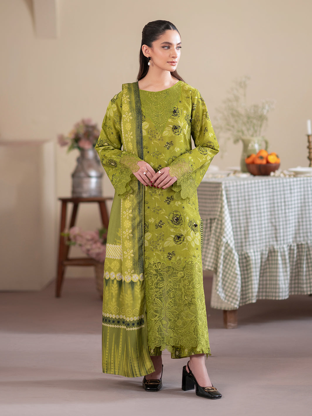 Mahnur | Leila Winter 24 |  Cedar by Mahnur - Designer Dress - Type: Ladies Clothes - Available at Libayah - 100% Original