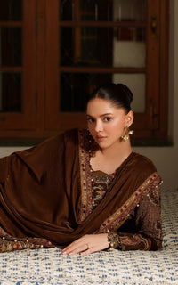 Asifa and Nabeel | Pashmina Luxe 25 |Cedar LWC25-08 by Asifa and Nabeel - Designer Dress - Type : Ladies Clothes - Available at Libayah - 100% Original 