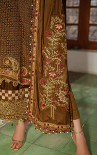 Asifa and Nabeel | Pashmina Luxe 25 |Cedar LWC25-08 by Asifa and Nabeel - Designer Dress - Type : Ladies Clothes - Available at Libayah - 100% Original 