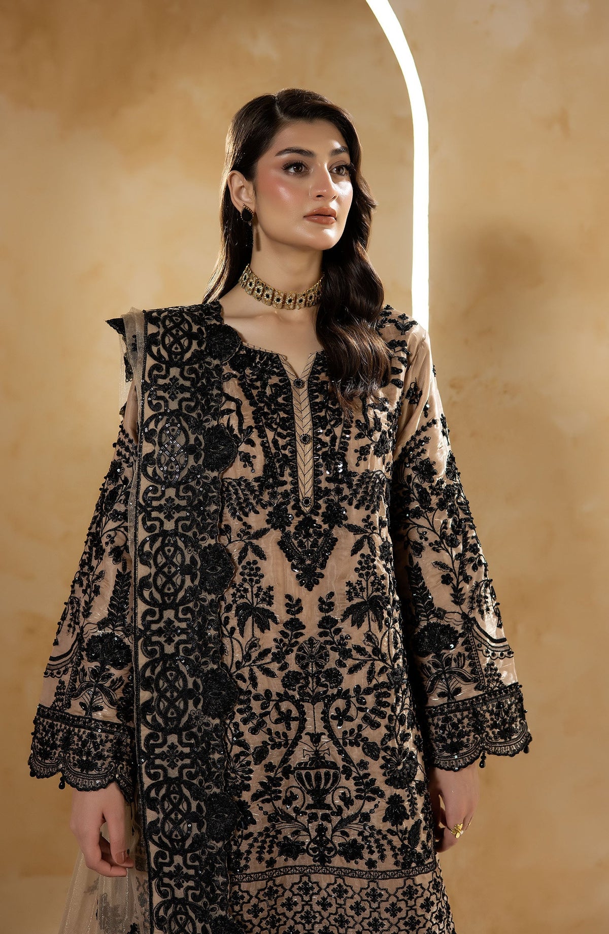 Imrozia Premium | Aurelia Formals 26 | JF-38 A Celeste by Imrozia Premium - Designer Dress  - Type : Ladies Clothes - Available at Libayah - 100% Original 