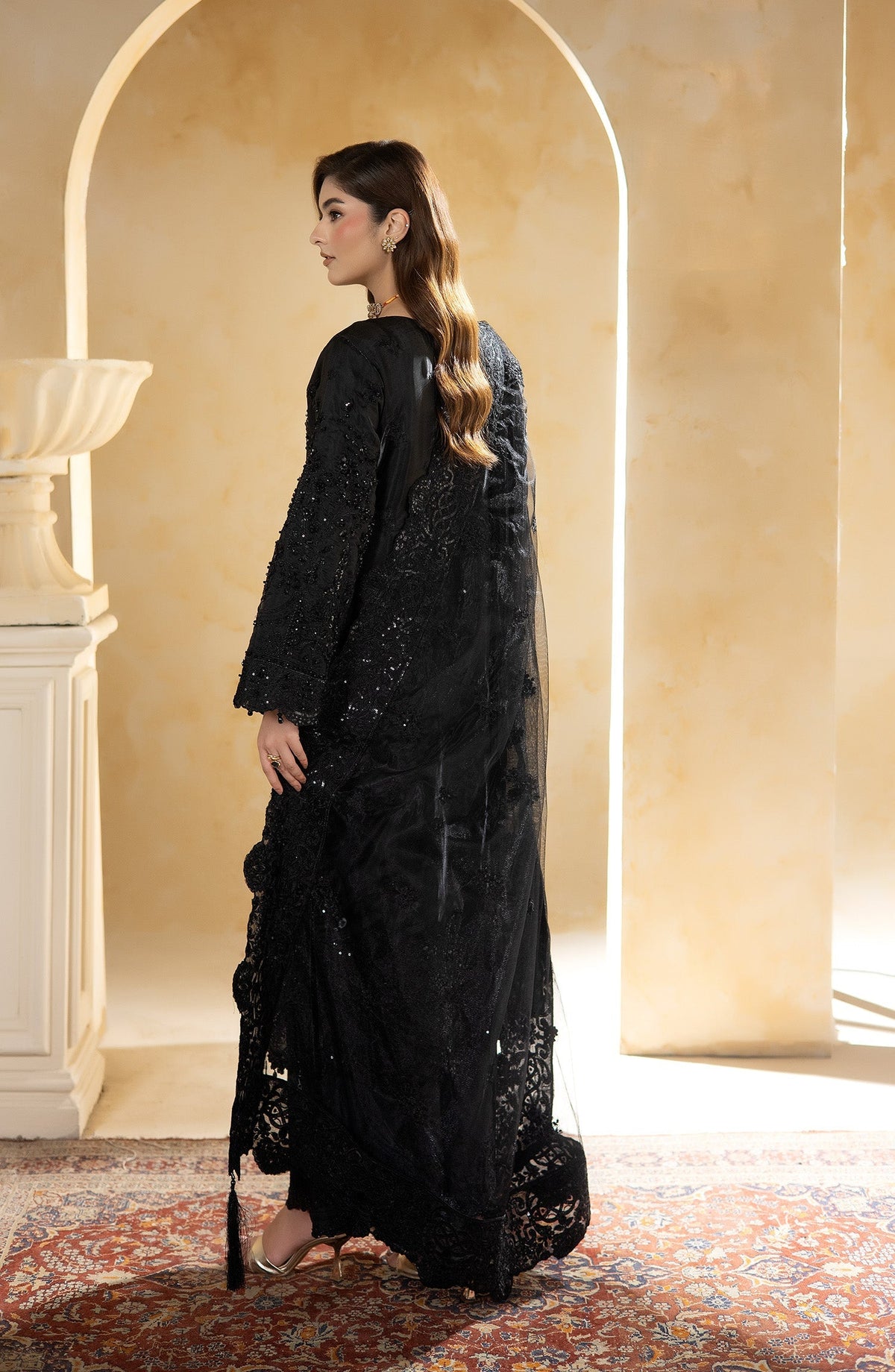 Imrozia Premium | Aurelia Formals 26 | JF-38 B Celeste by Imrozia Premium - Designer Dress  - Type : Ladies Clothes - Available at Libayah - 100% Original 