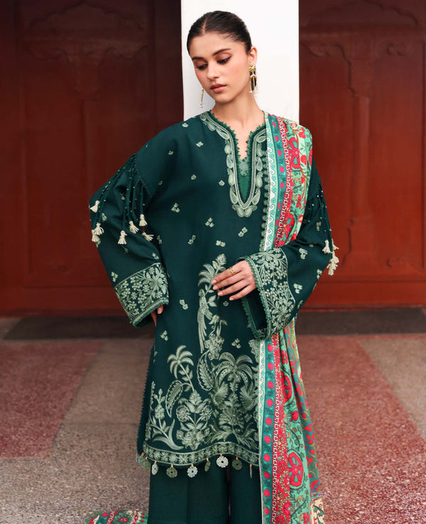 Republic Womenswear | Amaris Luxury Shawl 25 | Celeste by Republic Womenswear - Designer Dress  - Type : Ladies Clothes - Available at Libayah - 100% Original 