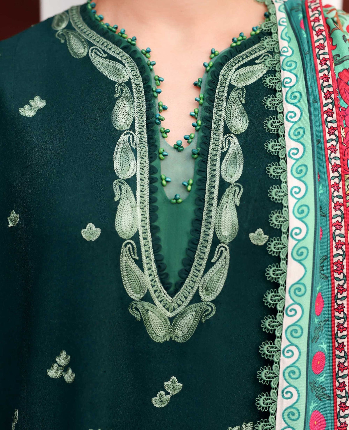 Republic Womenswear | Amaris Luxury Shawl 25 | Celeste by Republic Womenswear - Designer Dress  - Type : Ladies Clothes - Available at Libayah - 100% Original 