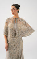 Asifa and Nabeel | Lyle Luxury Formals 25 | Celeste Embellished Gown by Asifa and Nabeel - Designer Dress  - Type : Ladies Clothes - Available at Libayah - 100% Original 