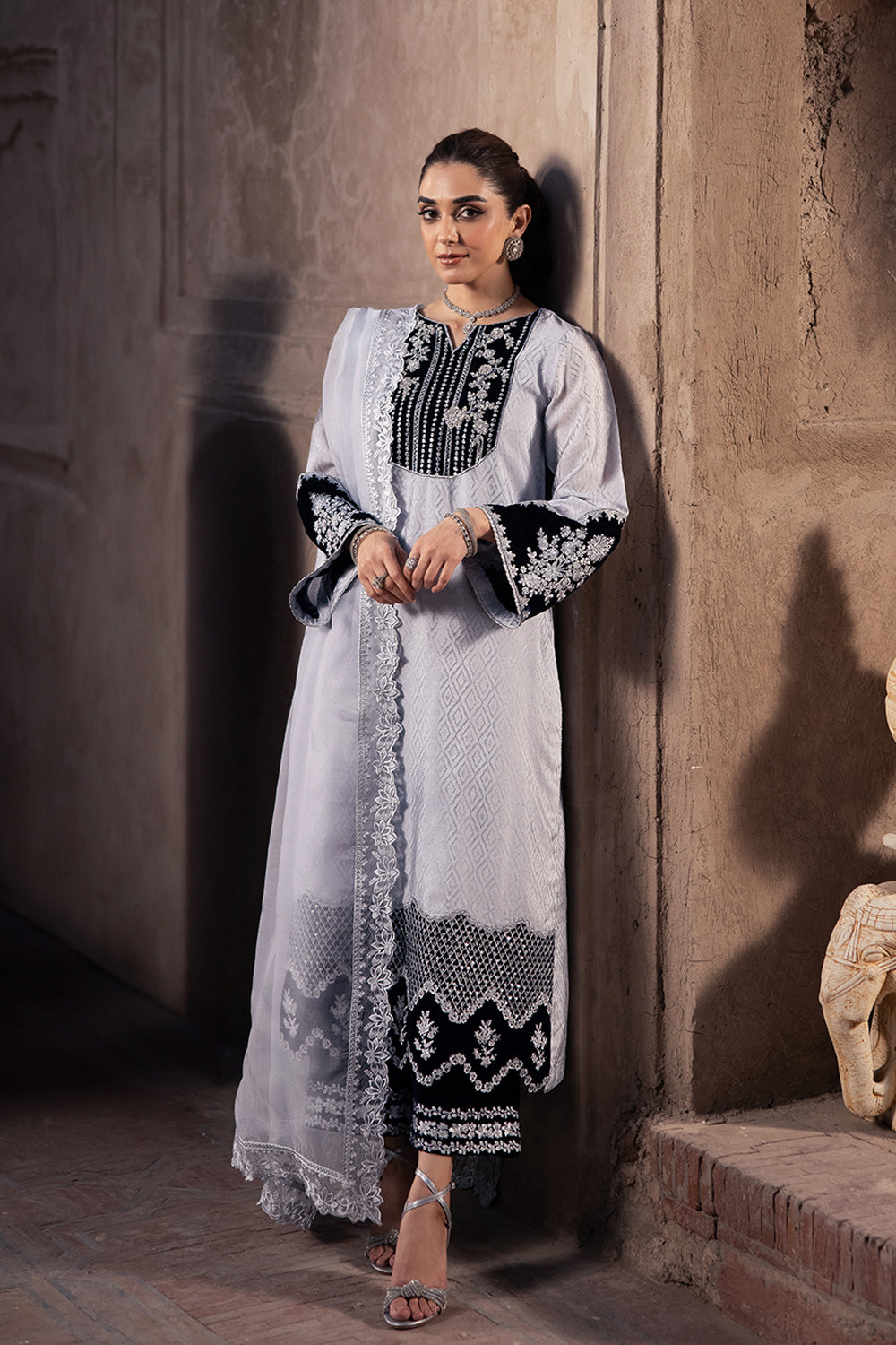 Azure | Vogue Formals | Celestial Silver by Azure - Designer Dress - Type: Ladies Clothes - Available at Libayah - 100% Original