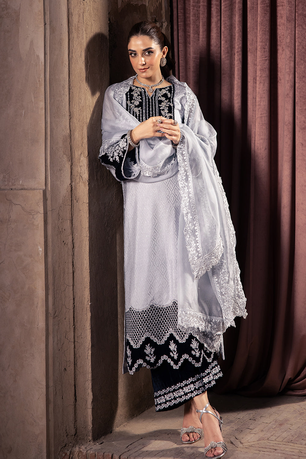Azure | Vogue Formals | Celestial Silver by Azure - Designer Dress - Type: Ladies Clothes - Available at Libayah - 100% Original