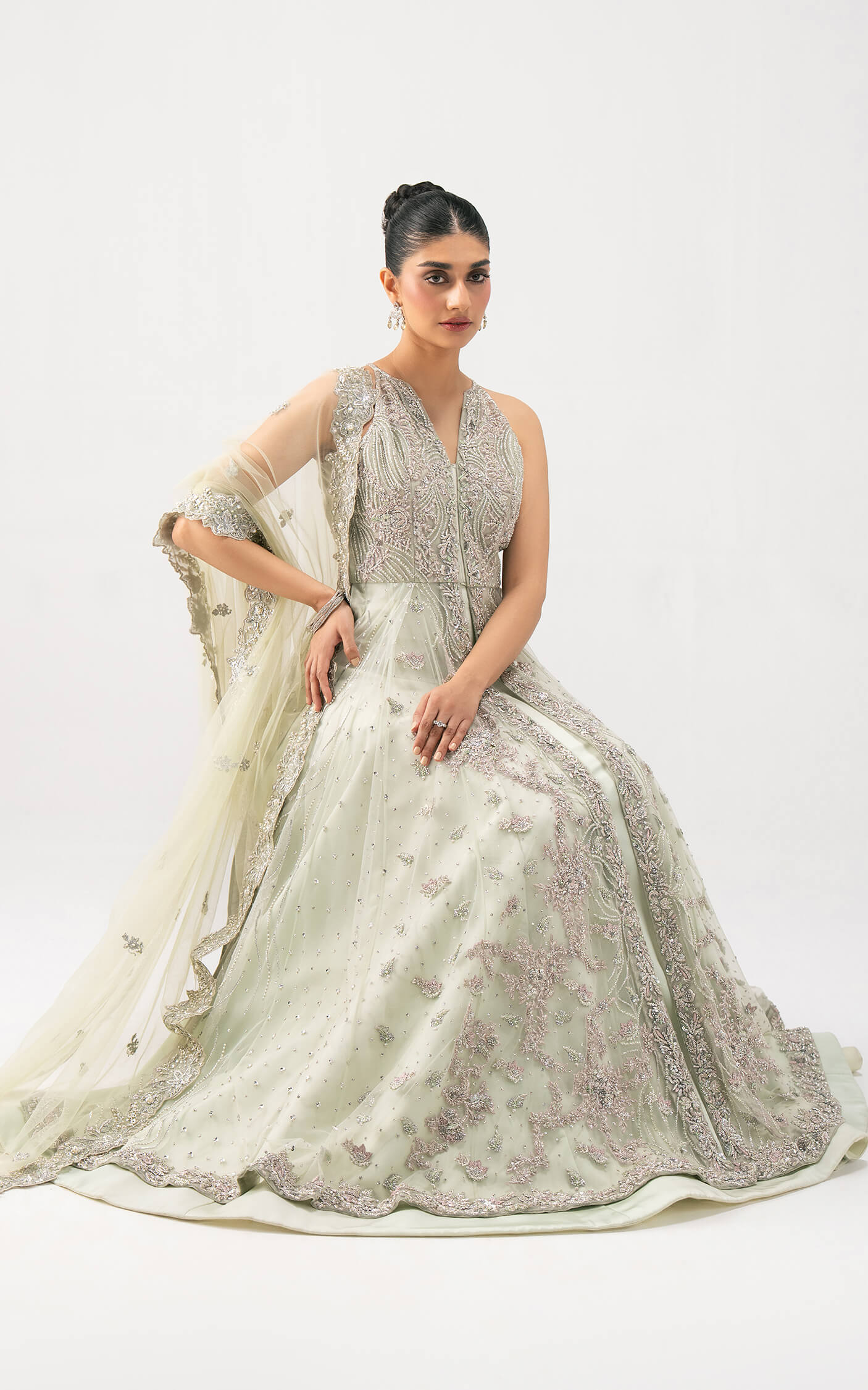 Asifa and Nabeel | Lyle Luxury Formals 25 | Celestial Aura by Asifa and Nabeel - Designer Dress  - Type : Ladies Clothes - Available at Libayah - 100% Original 