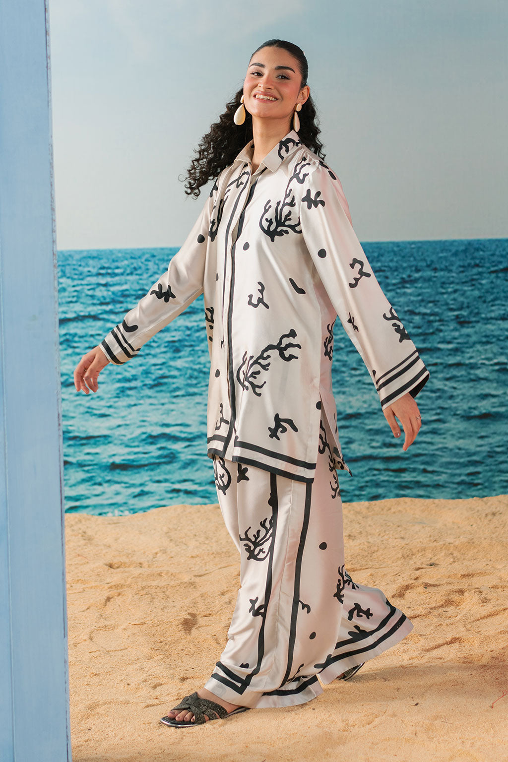 Afsanah | The Print Edit | AP-209 by Afsanah - Designer Dress  - Type : Ladies Clothes - Available at Libayah - 100% Original 