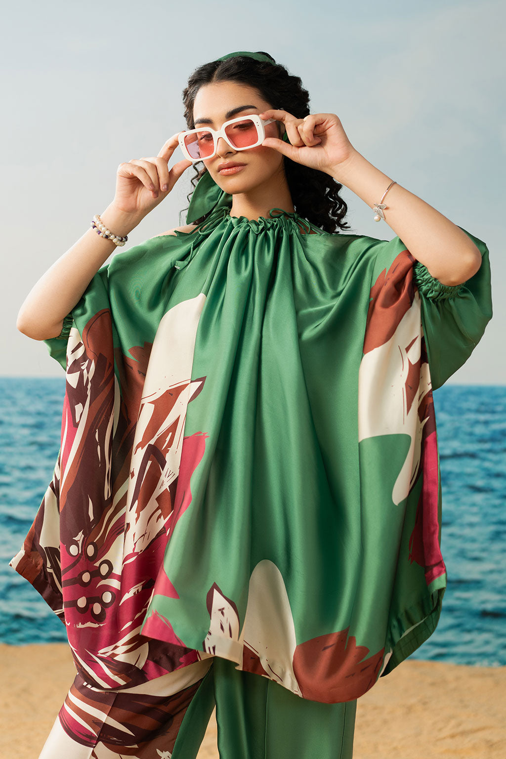 Afsanah | The Print Edit | AP-201 by Afsanah - Designer Dress  - Type : Ladies Clothes - Available at Libayah - 100% Original 