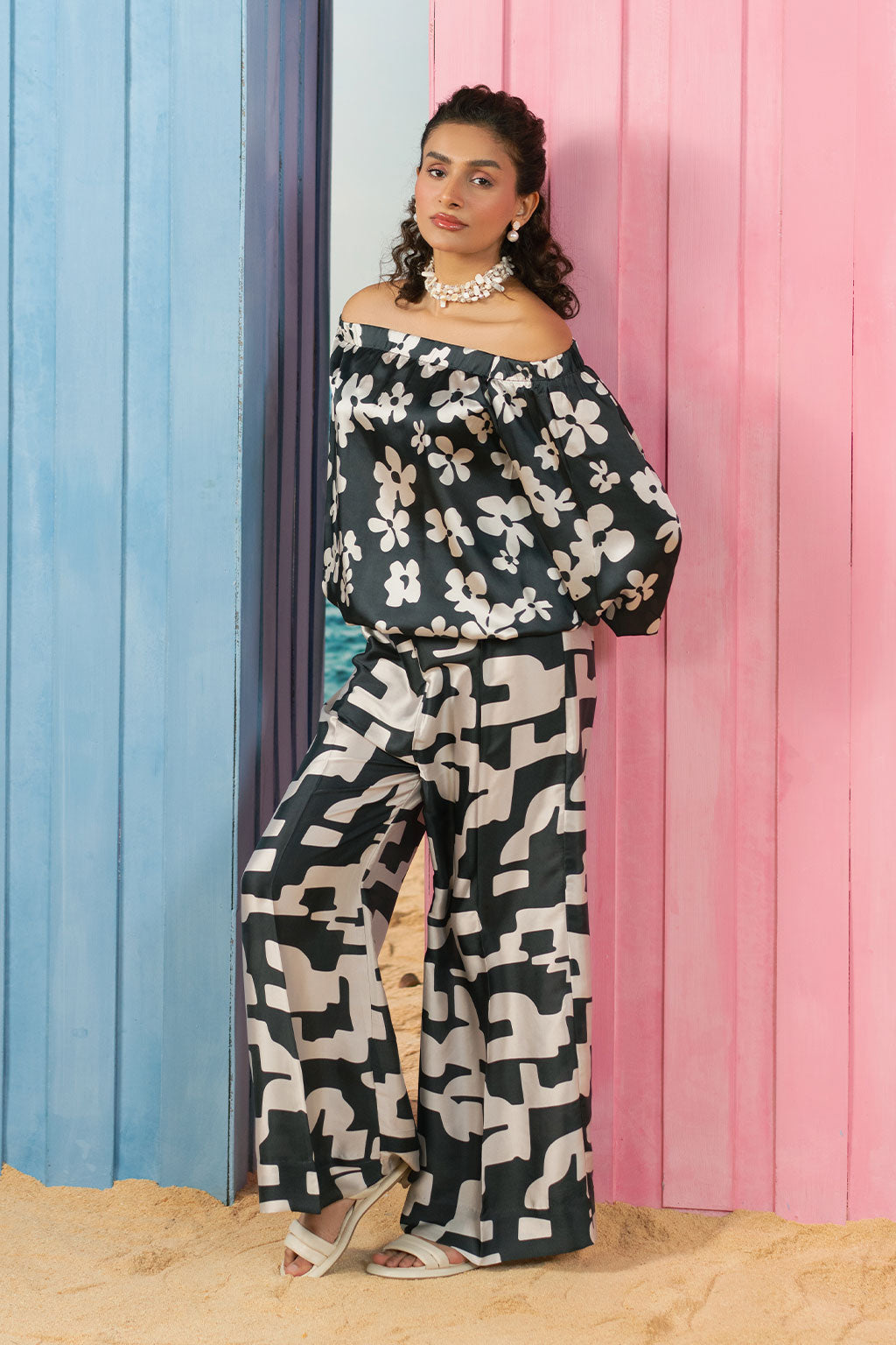 Afsanah | The Print Edit | AP-210 by Afsanah - Designer Dress  - Type : Ladies Clothes - Available at Libayah - 100% Original 