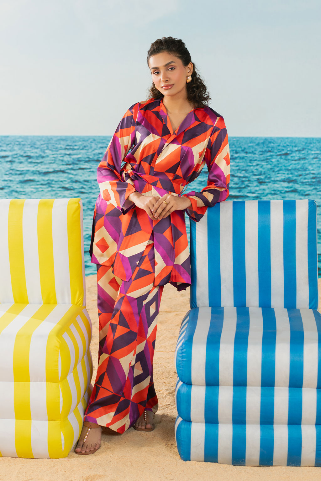 Afsanah | The Print Edit | AP-217 by Afsanah - Designer Dress  - Type : Ladies Clothes - Available at Libayah - 100% Original 