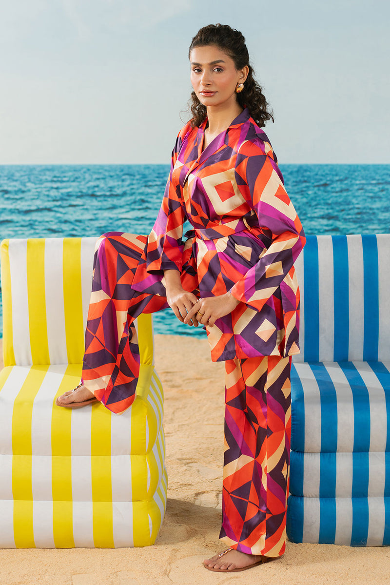 Afsanah | The Print Edit | AP-217 by Afsanah - Designer Dress  - Type : Ladies Clothes - Available at Libayah - 100% Original 