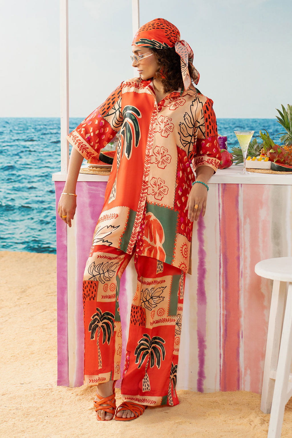 Afsanah | The Print Edit | AP-202 by Afsanah - Designer Dress  - Type : Ladies Clothes - Available at Libayah - 100% Original 