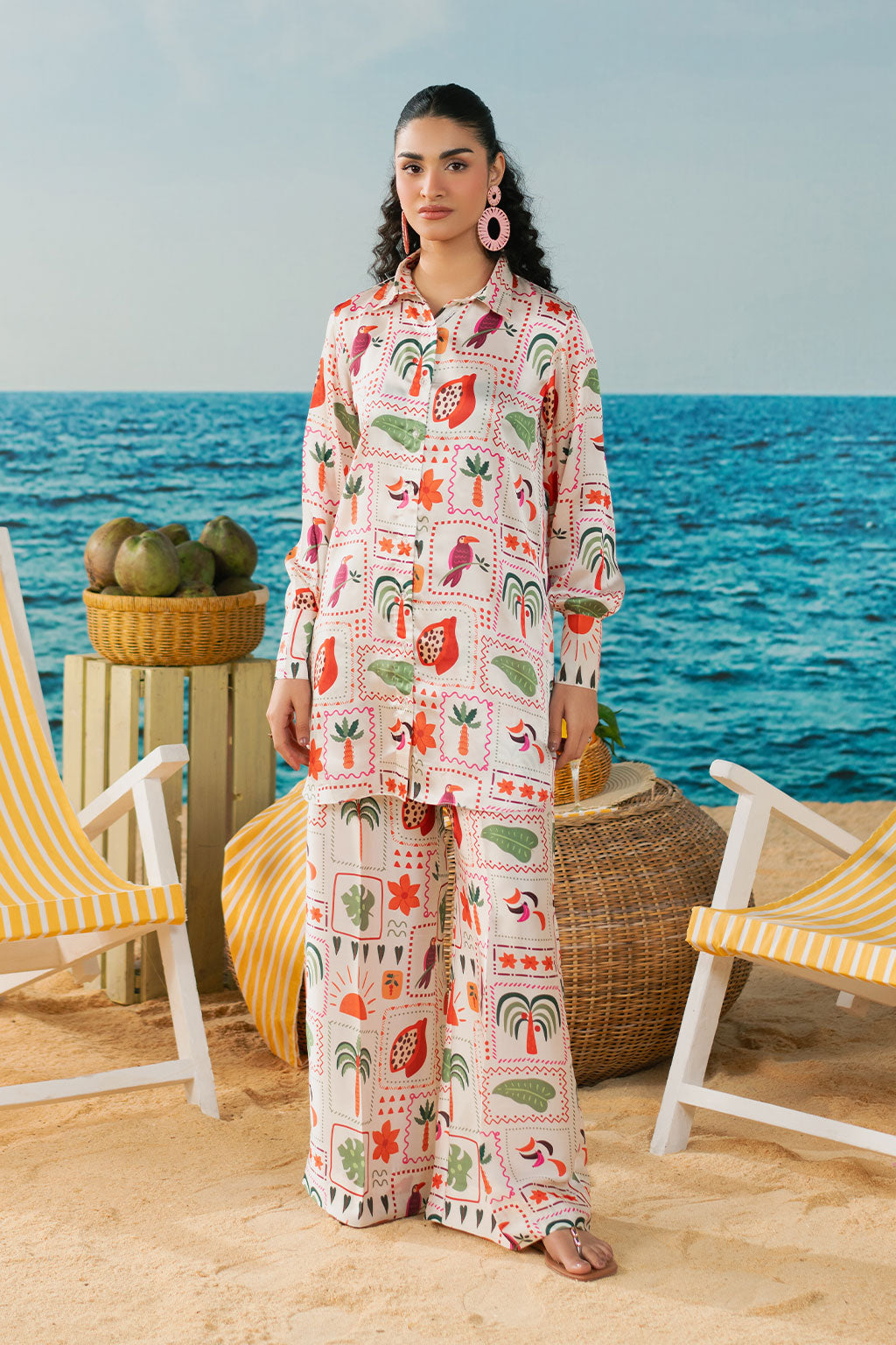 Afsanah | The Print Edit | AP-214 by Afsanah - Designer Dress  - Type : Ladies Clothes - Available at Libayah - 100% Original 